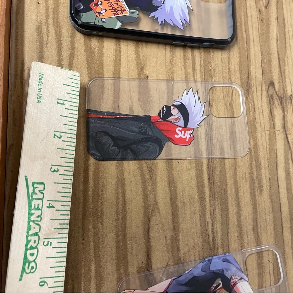 Naruto Manga iPhone 12 Phone case set of 3